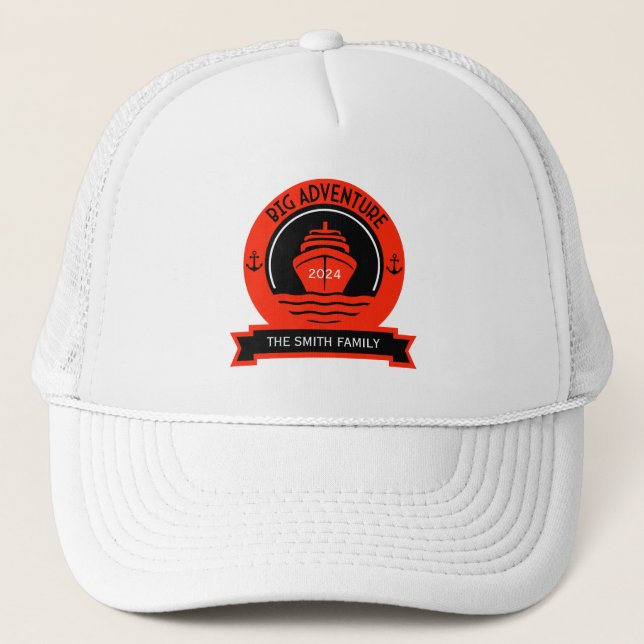 Casquette Croisière mondiale (Devant)