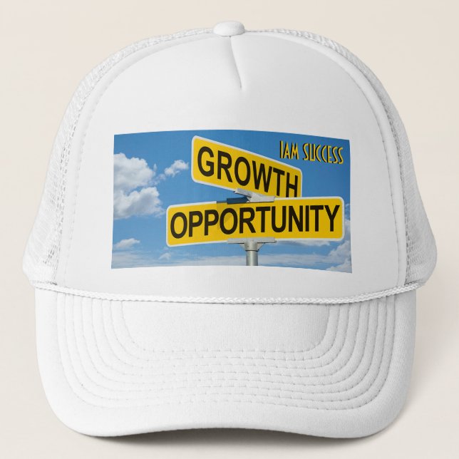 CASQUETTE CROISSANCE ET OPPORTUNITÉ (Devant)