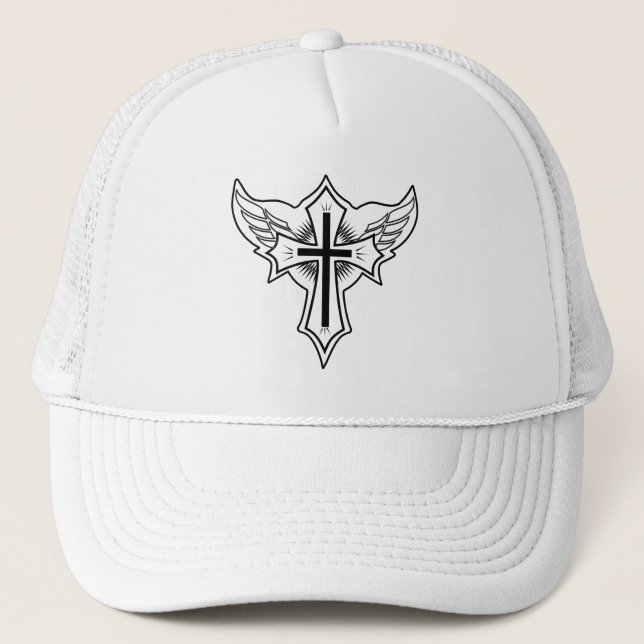 Casquette Croix chrétienne (Devant)