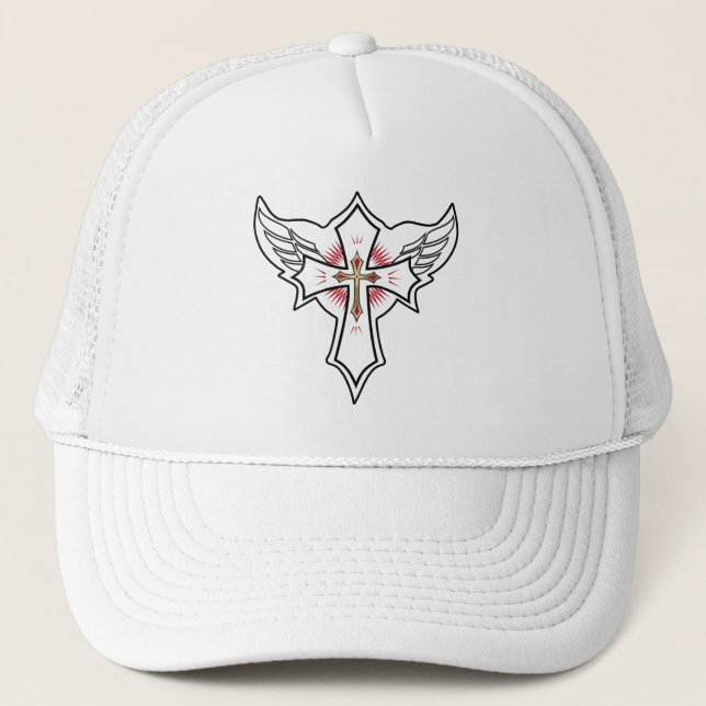 Casquette Croix chrétienne (Devant)