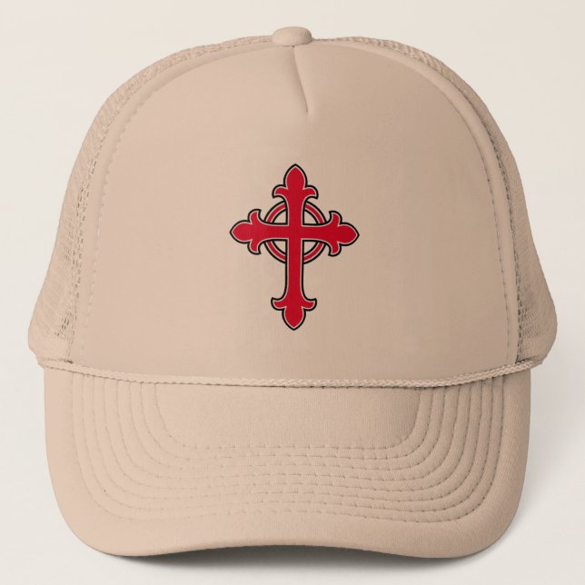 Casquette Croix chrétienne (Devant)