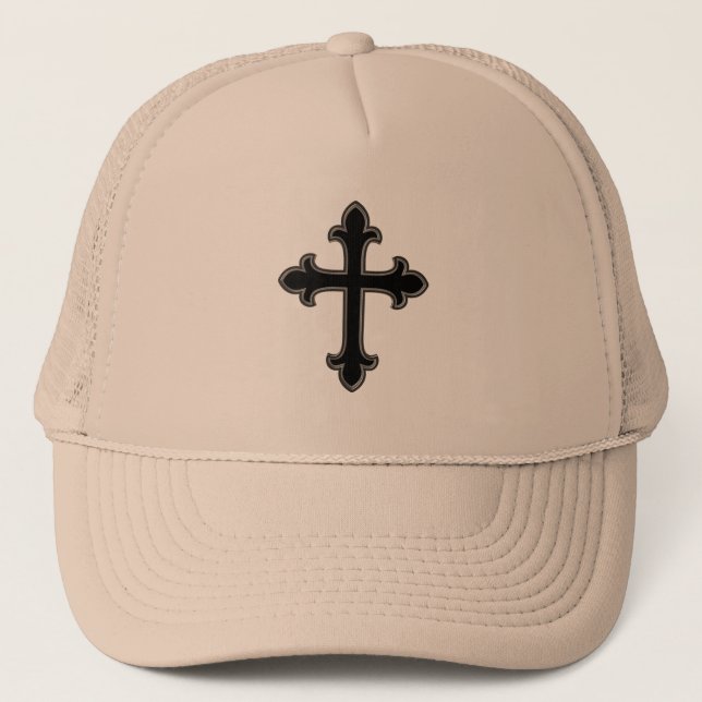 Casquette Croix chrétienne (Devant)