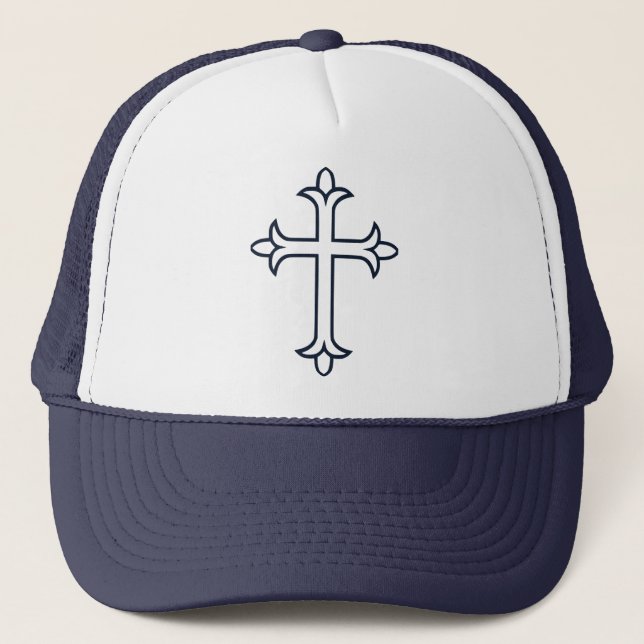 Casquette Croix chrétienne typique (Devant)