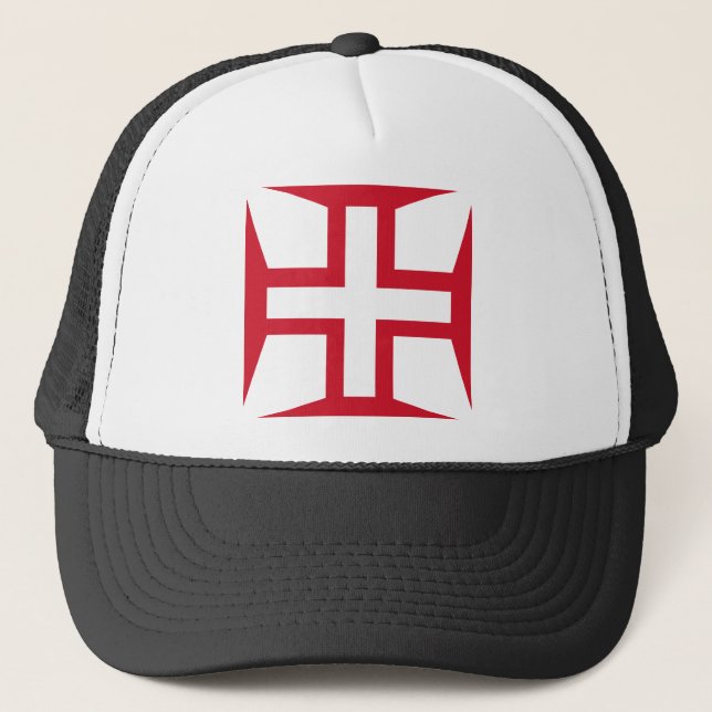 Casquette Croix de l'ordre du Christ (Devant)