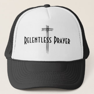 Casquette Croix de prières sans relâche