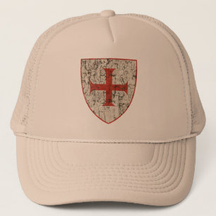 Casquette Croix de Templar, affligée