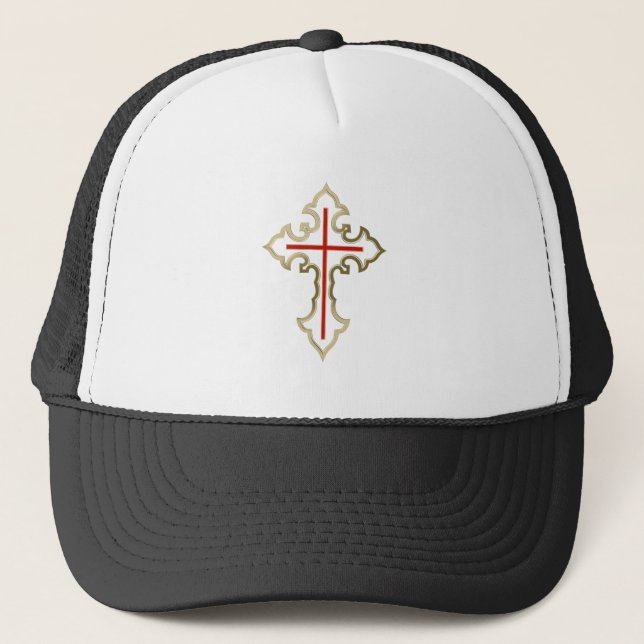 Casquette Croix d'or (Devant)