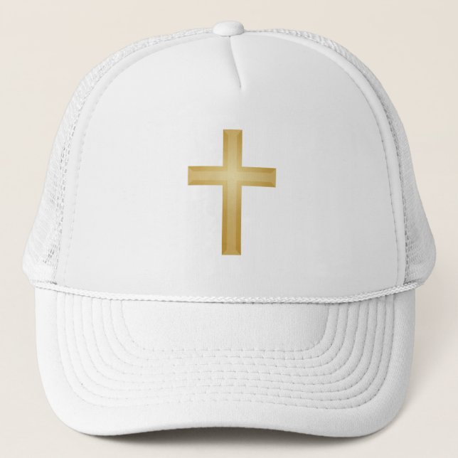 Casquette Croix d'or/Pâques (Devant)