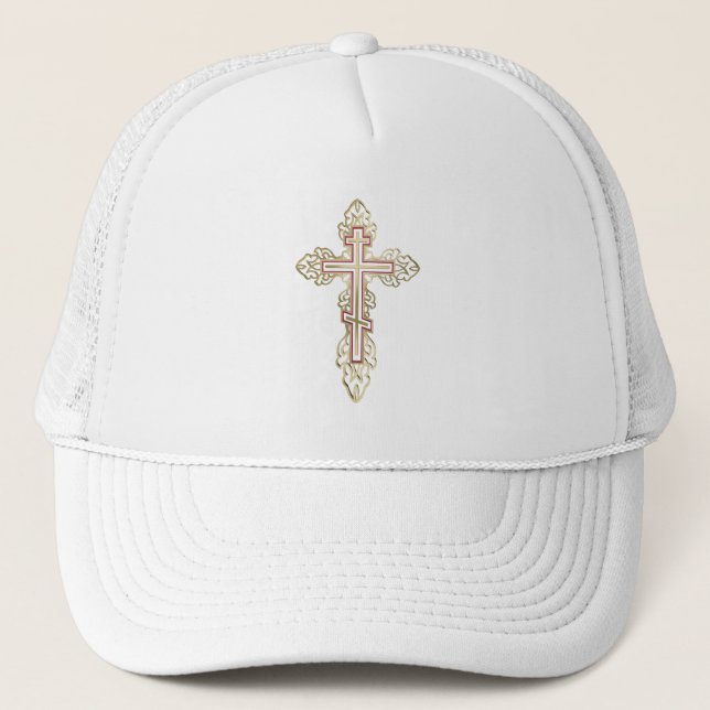 Casquette Croix orthodoxe (Devant)