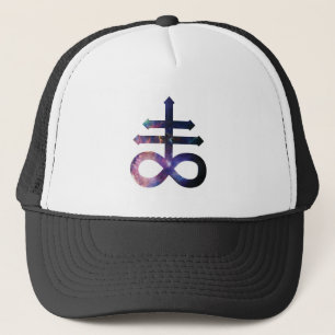 Casquette Croix satanique cosmique