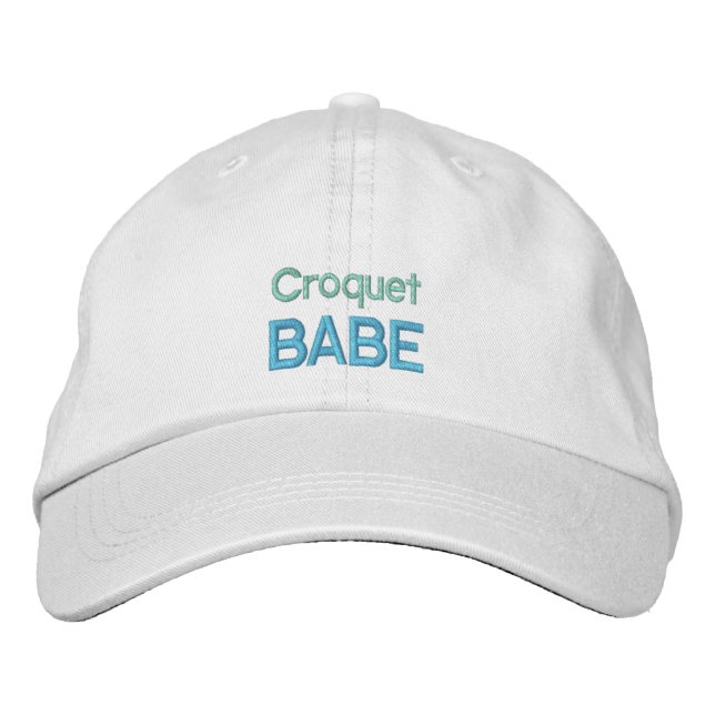 Casquette CROQUET BABE (Devant)