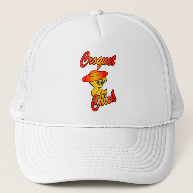 Casquette Croquet Chick #5 (Devant)