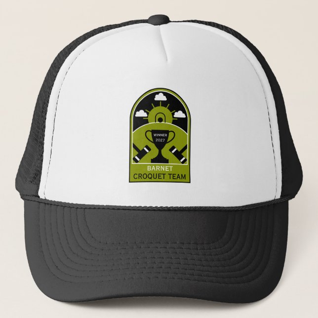 Casquette Croquet de pelouse (Devant)