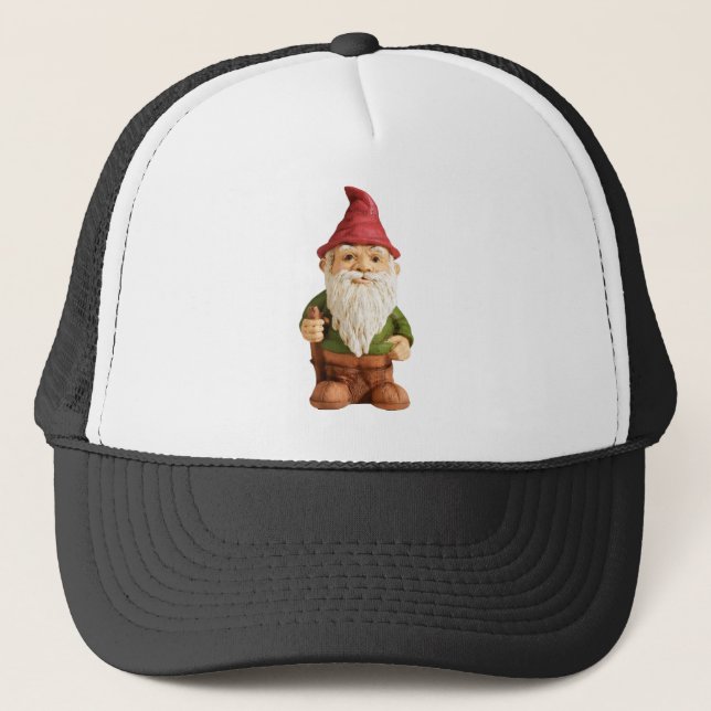 Casquette Croquis de gnome de jardin (Devant)
