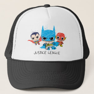 Casquette Croquis de la Mini Justice League