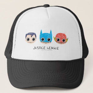 Casquette Croquis des chefs de la Mini Ligue de Justice