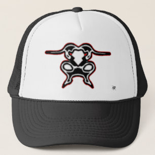 Casquette Croquis d'un taureau de saut 2