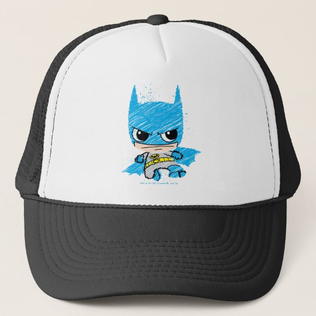 Casquette Croquis Mini Batman (Devant)
