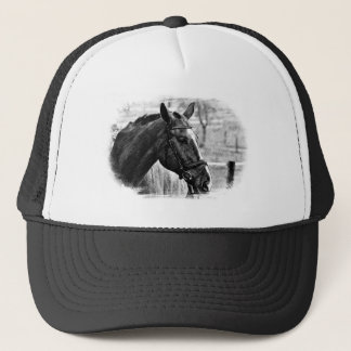 Casquette Croquis noir blanc
