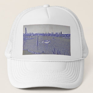 Casquette Croquis sur le front de mer de Portland