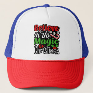 Casquette Croyez en la magie de Noël-82301