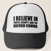 Croyez en l'Humour Oxford Comma