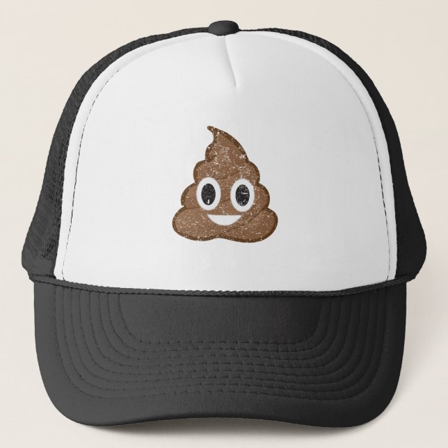 Casquette Cru d'emoji de dunette (Devant)