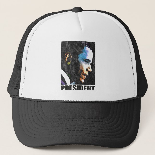 Casquette Cru du Président Barack Obama (Devant)