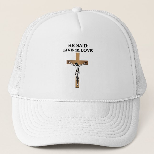 Casquette Crucifix (Devant)