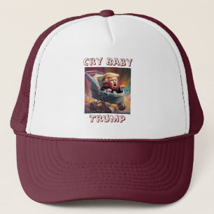Casquette Cry Baby Trump Trucker Chapeau