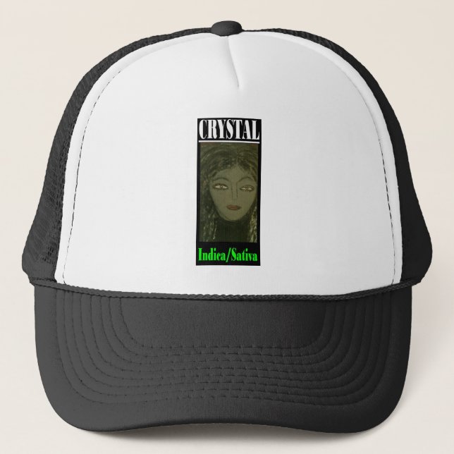 CASQUETTE CRYSTAL INDICA SATIVA (Devant)