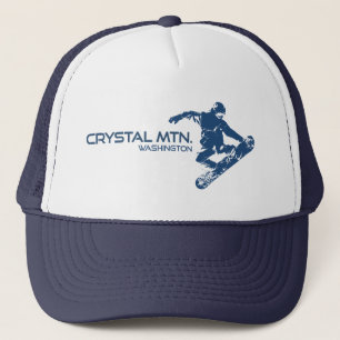 Casquette Crystal Mountain Washington Snowboardeur