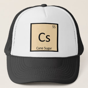 Casquette Cs - Chimie du Sucre de Canne Symbole du Tableau P