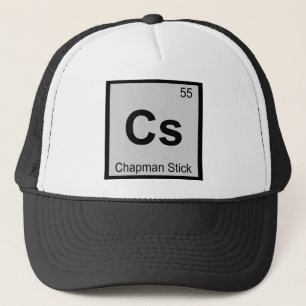 Casquette Cs - Musique Chapman Stick Chimie Tableau Périodiq