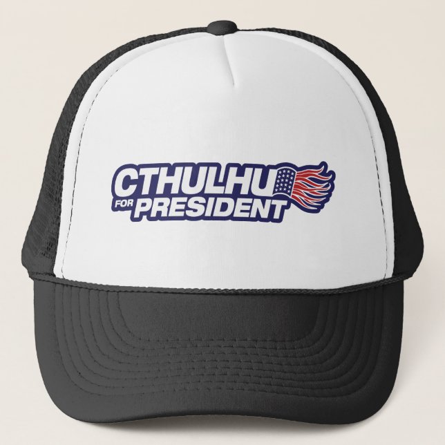 Casquette cthulhu pour le président (Devant)