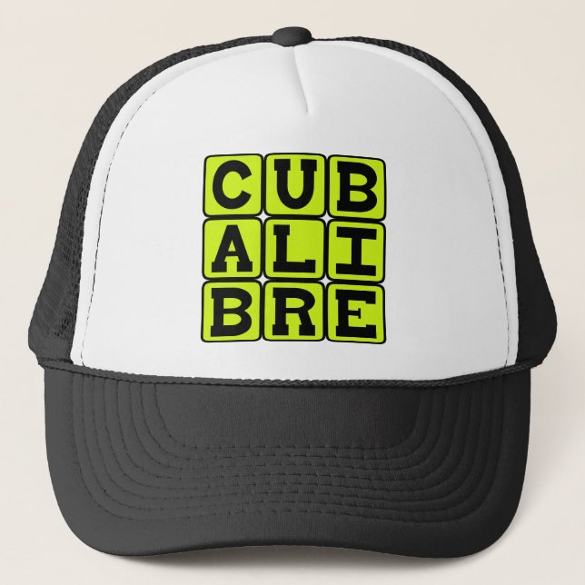 Casquette Cuba Libre, cocktail Highball (Devant)