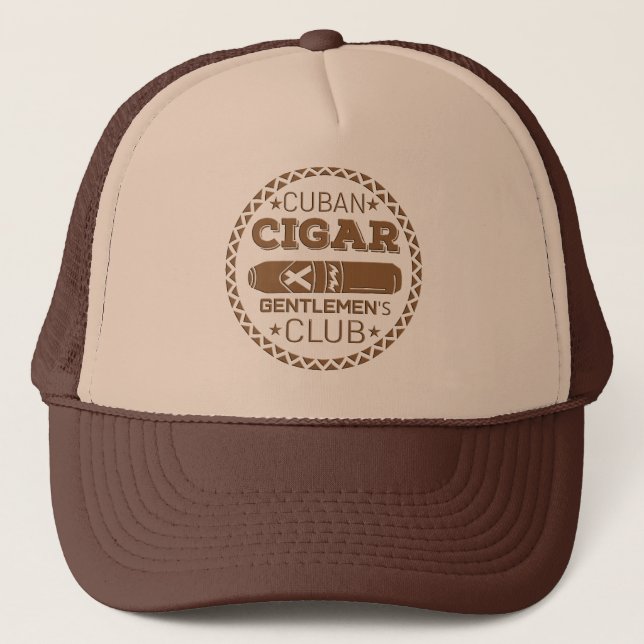 CASQUETTE CUBAN CIGAR CLUB BY EKLEKTIX (Devant)