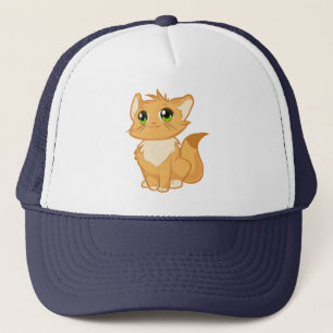 CASQUETTE CUISINE BROWN ET VERTE EN OR AVEC UN SOURIRE AGRÉA