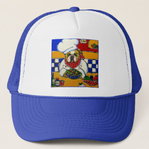Casquette Cuisinier Bouledogue