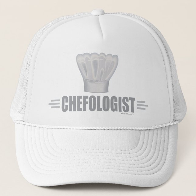 Casquette Cuisinier humoristique, Chef (Devant)