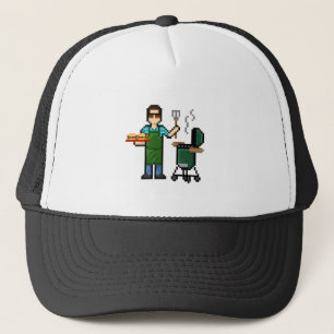 Casquette Cuisson sur le gril de BGE