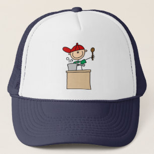Casquette Cuiture Dans Le Chapeau De Cuisine