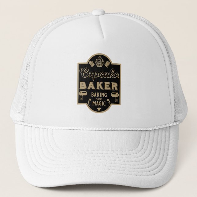 Casquette Cupcake Master Baker (Devant)