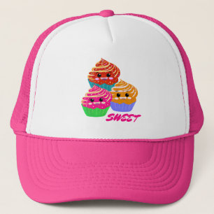 Casquette cupcakes colorés