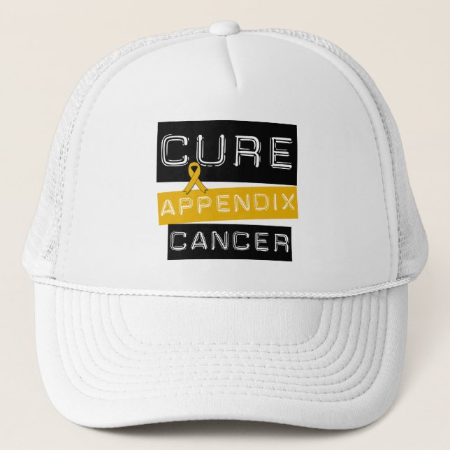 Casquette CURE Appendice Cancer (Devant)