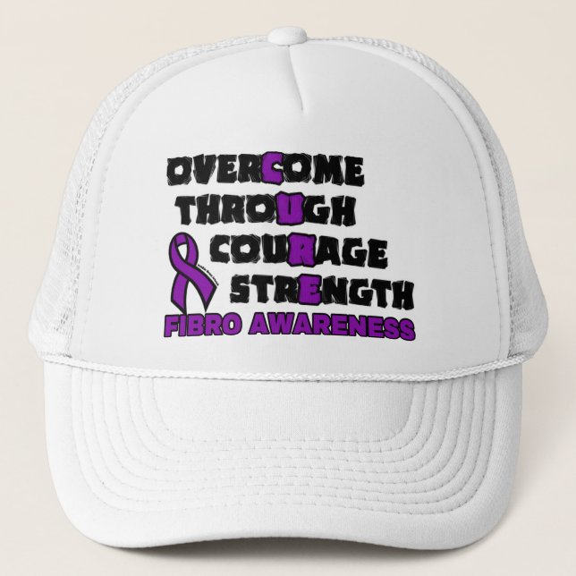 Casquette CURE...Chapeau de camion Fibro (Devant)