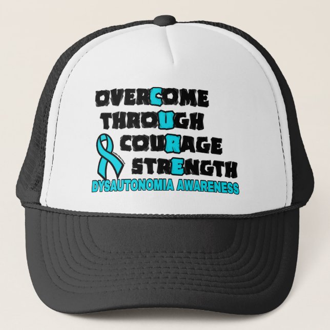 Casquette CURE...Dysautonomie (Devant)