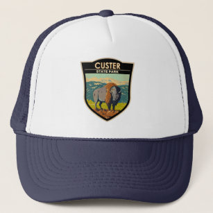 Casquette Custer State Park South Dakota American Bison