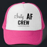 Casquette Custom 30th 40th 50th 60th 70th Birthday Squad<br><div class="desc">30e 40e 50e 60e 70e Anniversaire Chapeau de camion de l'équipe</div>