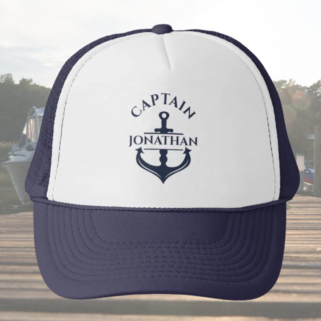 Casquette Custom Boat Captain (Custom captain hat)